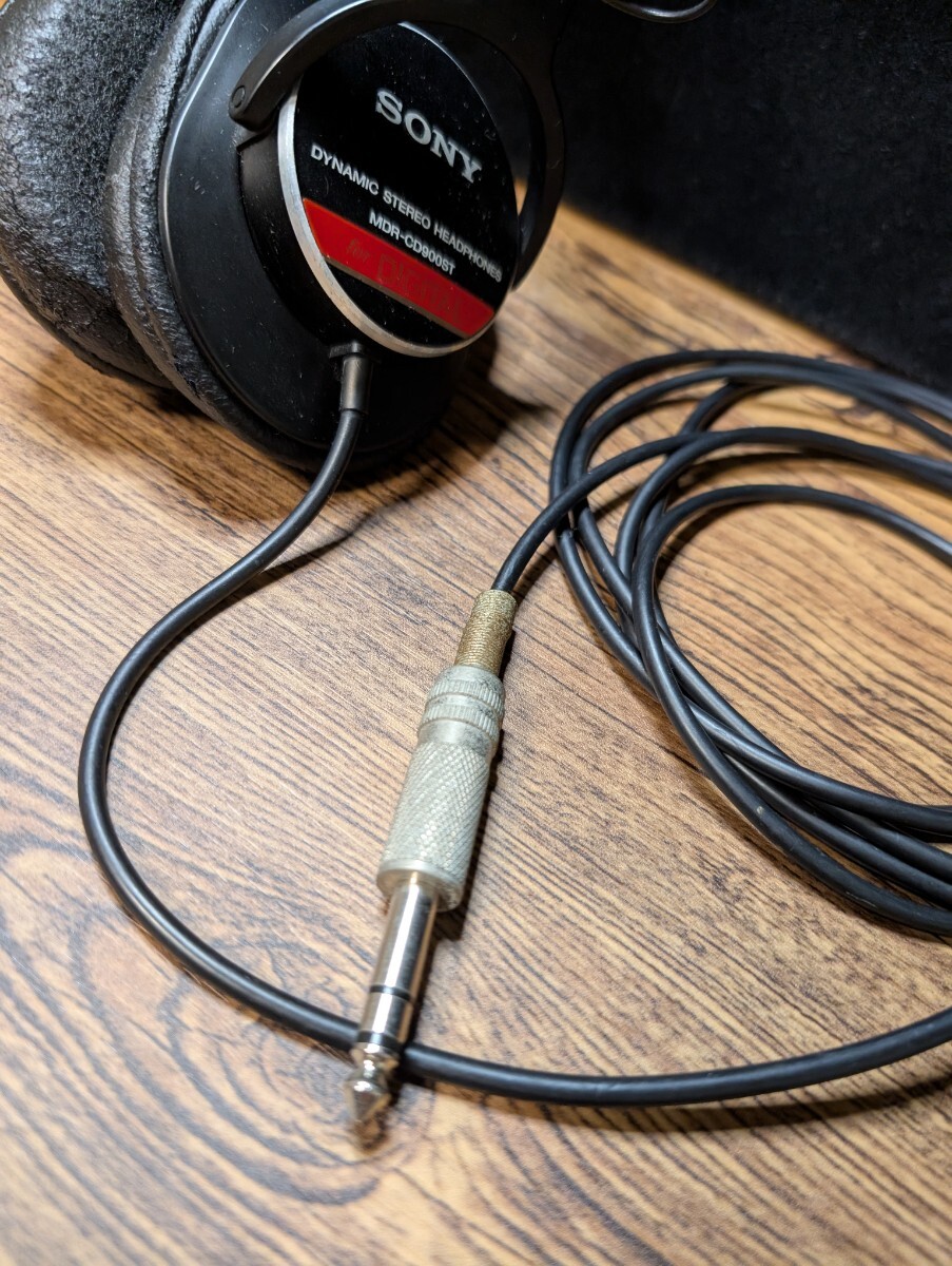 SONY MDR-CD900ST モニターヘッドフォン+イヤホン変換アダプタ付