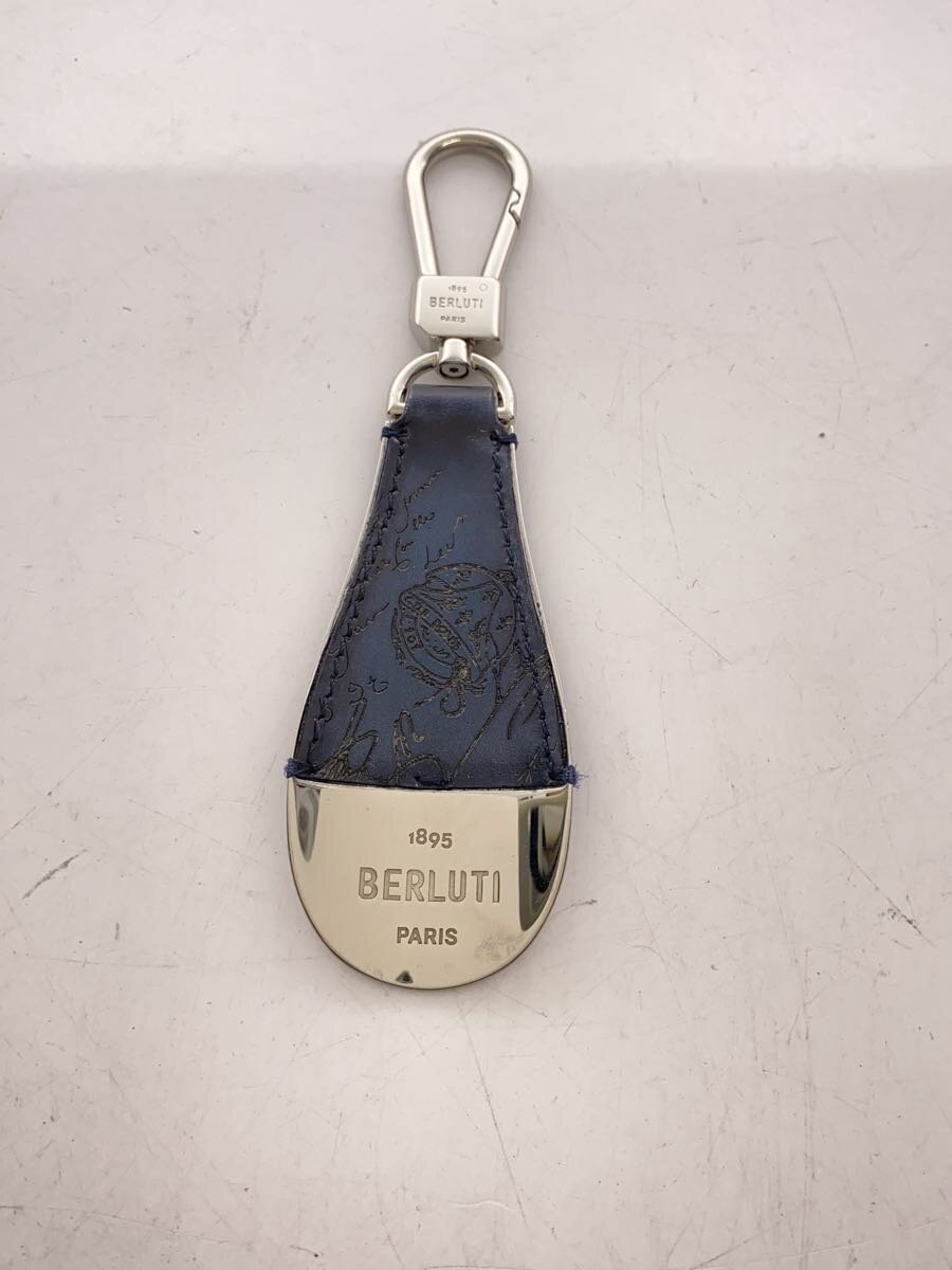 ベルルッティ キーリング カリグラフィレザー BERLUTI◇カリグラフィ