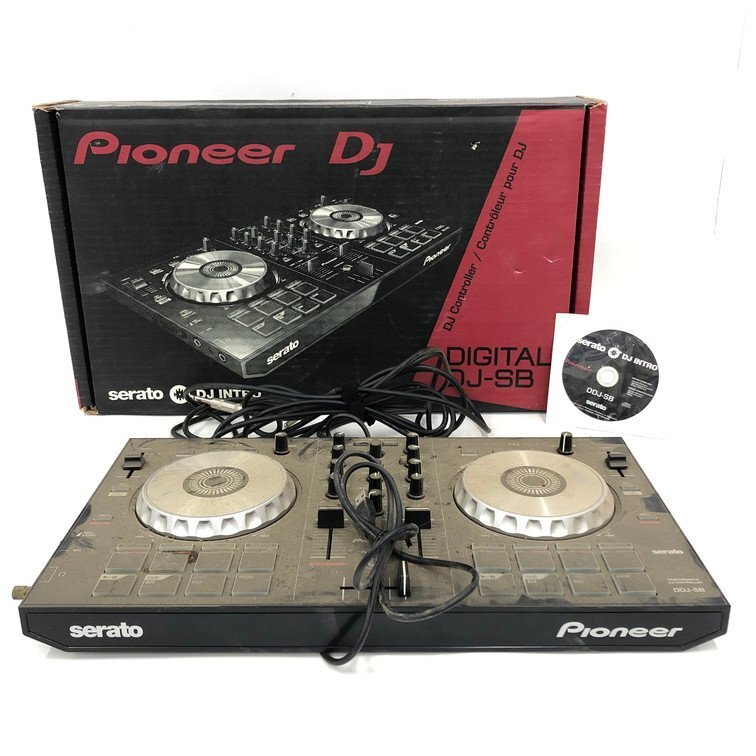 Pioneer パイオニア DJコントローラー DDJ-SB 箱付き 付属品付き【DBAC5004】_1