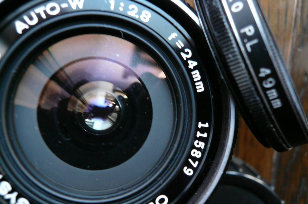 オリンパスOM用レンズAUTO-W 24mm_1