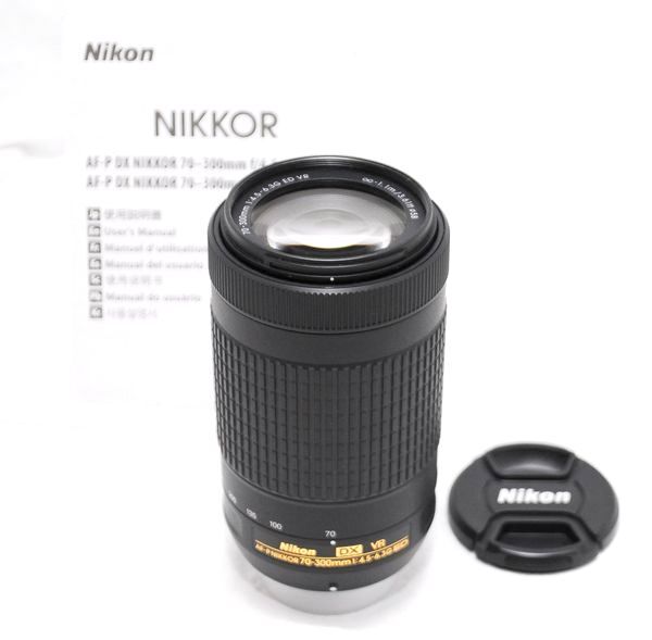 【美品】Nikon ニコン AF-P DX NIKKOR 70-300mm f/4.5-6.3 G ED VR_1