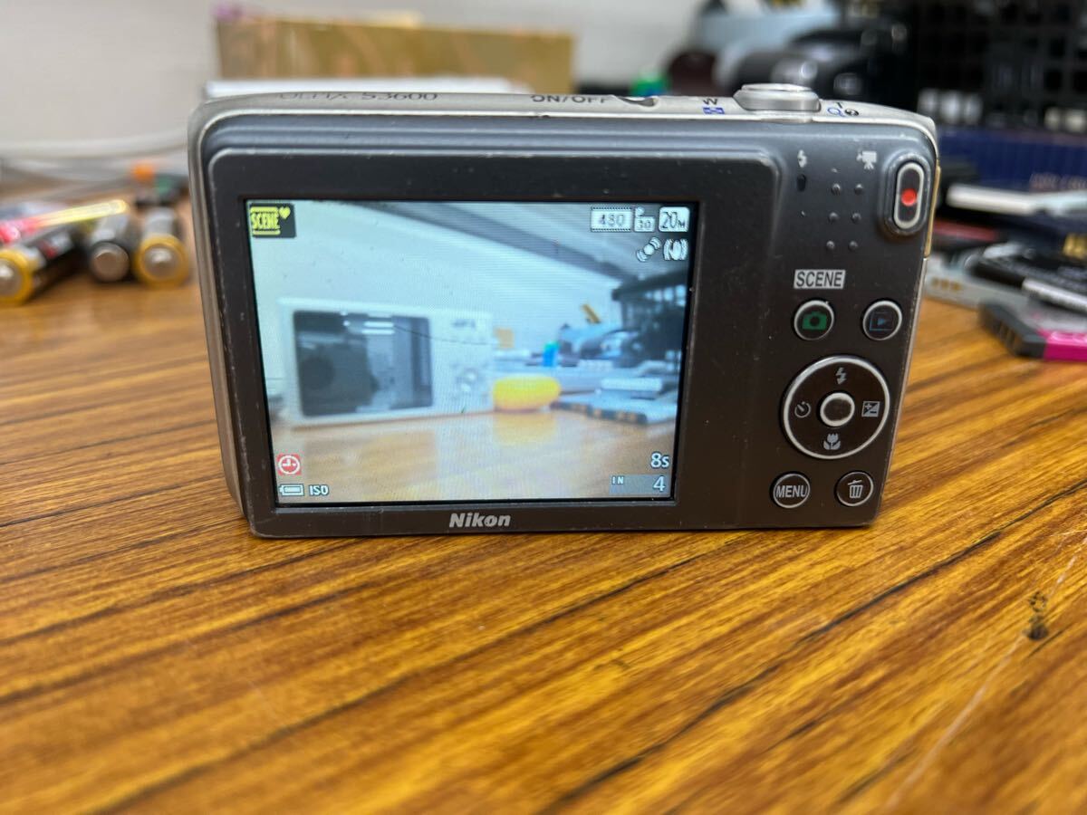 NIKONニコン COOPIX S3600 デジタルカメラ 通電済み ジャンク 【公式通販】