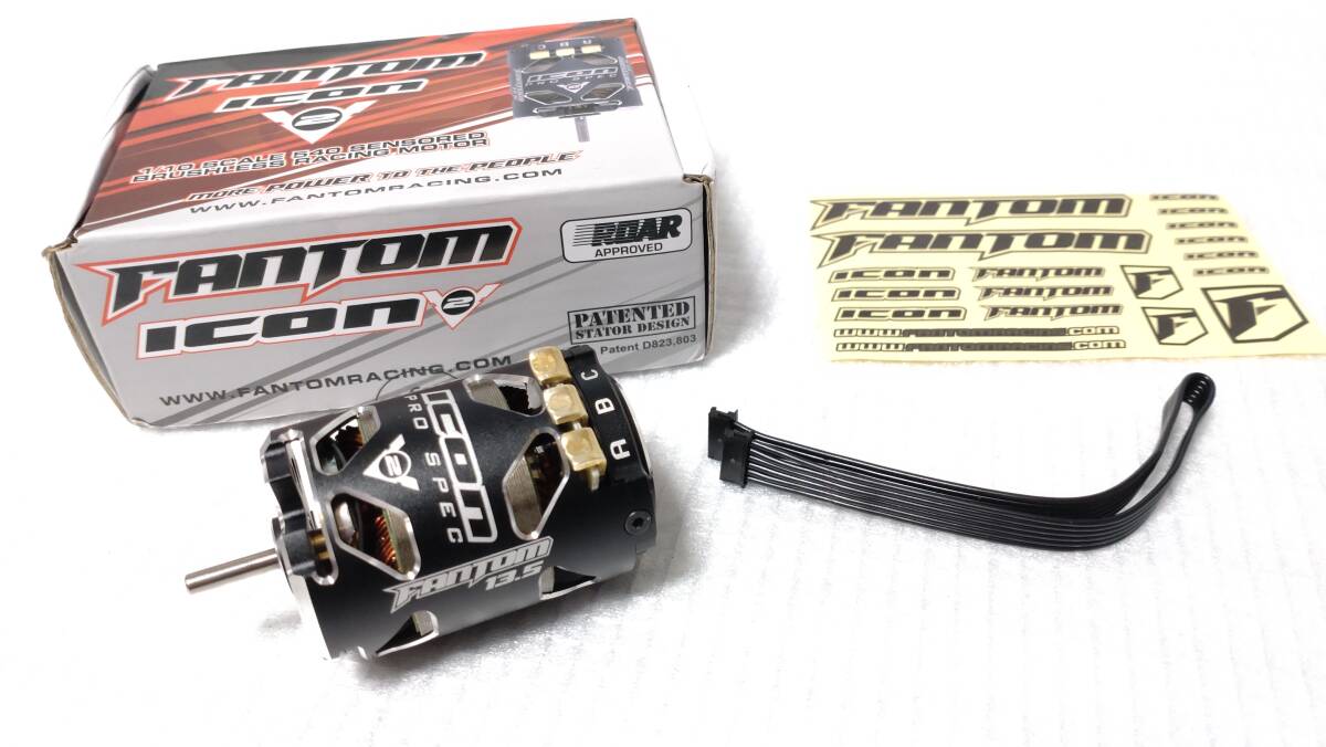Fantom Racing ICON V2 13.5T ブラシレスモーター 新品 Fantom ICON