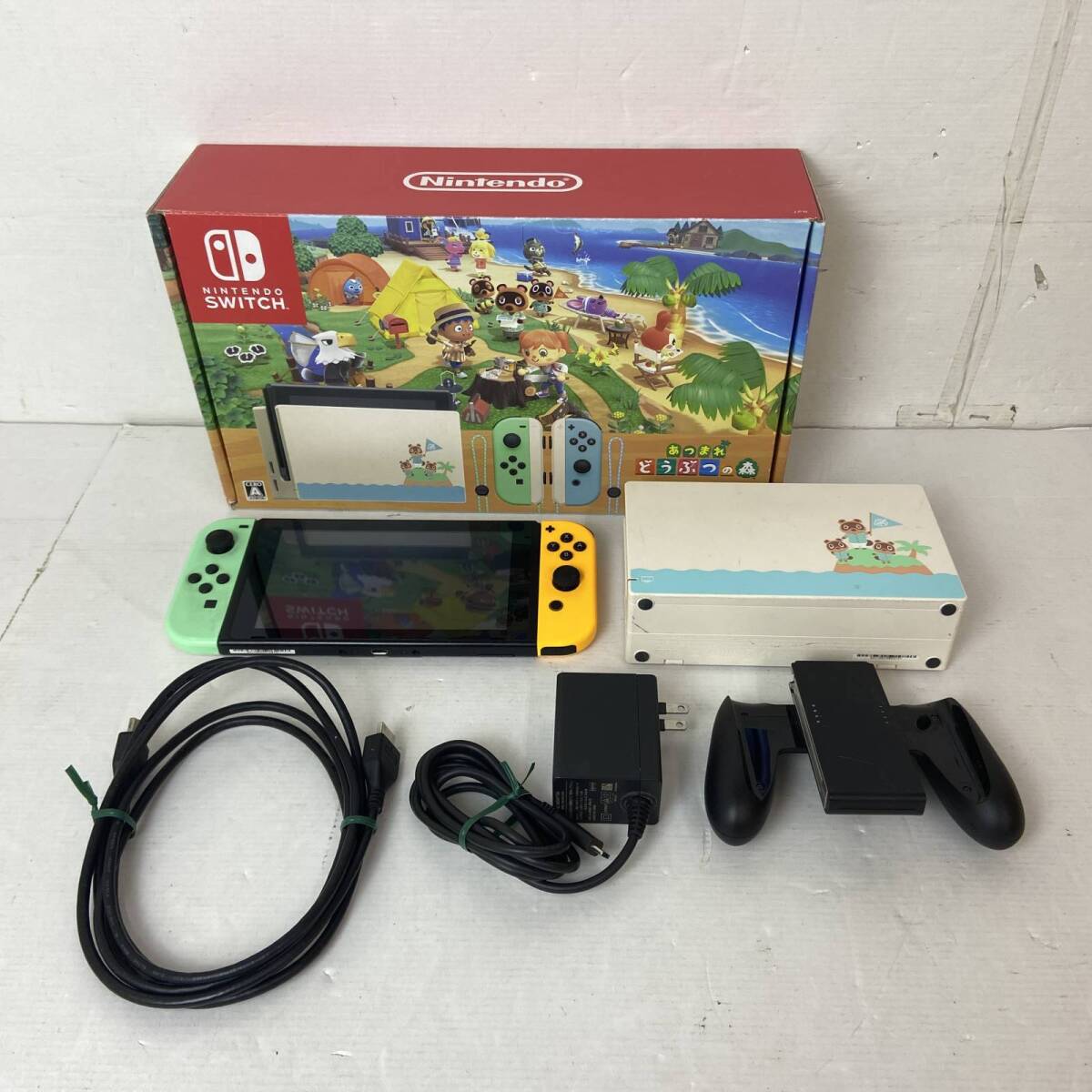 04wy7370〓【1円～】Nintendo Switch あつまれ どうぶつの森セット HAC