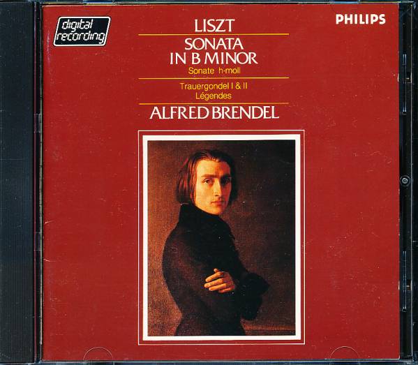西独初期盤　リスト　ピアノ・ソナタ 他／ブレンデル　