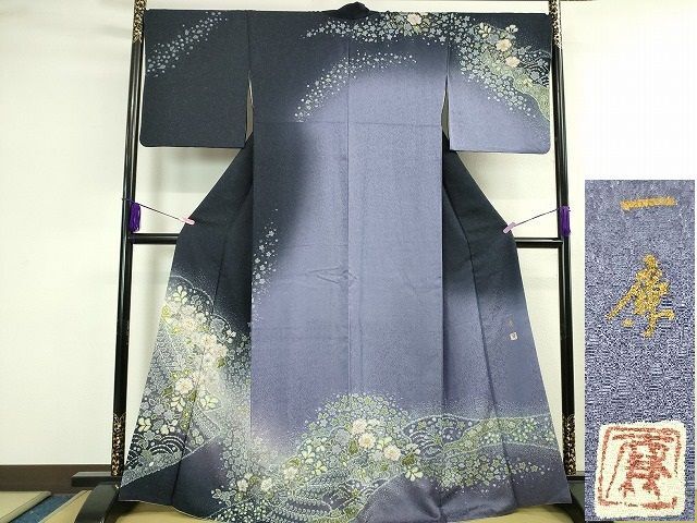 平和屋本店◇極上 吉乃一廉 幻の辻が花 訪問着 暈し染め