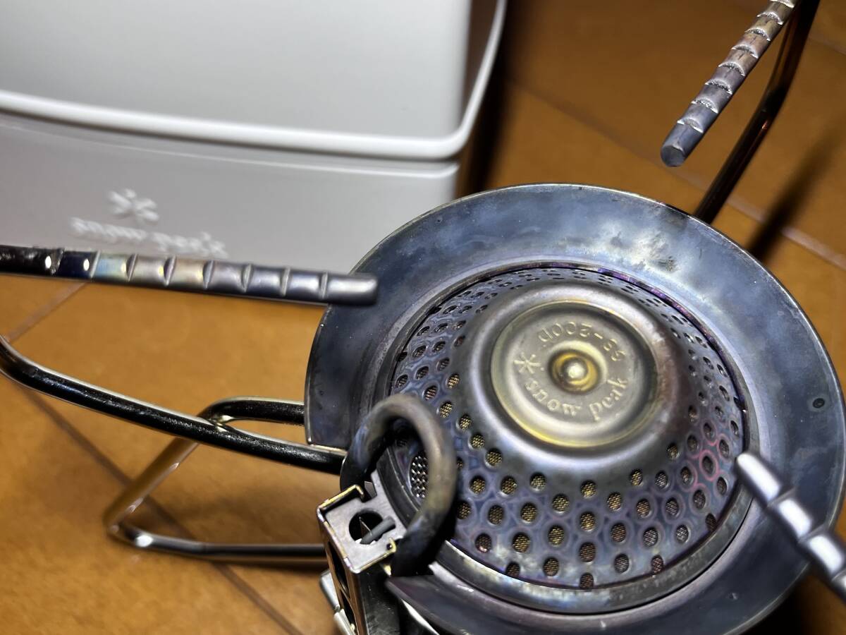 廃盤 スノーピーク ギガパワーストーブ ニーマル・デタッチャブル GS-200D 廃盤品 snow peak スノーピーク ギガパワーストーブニーマル