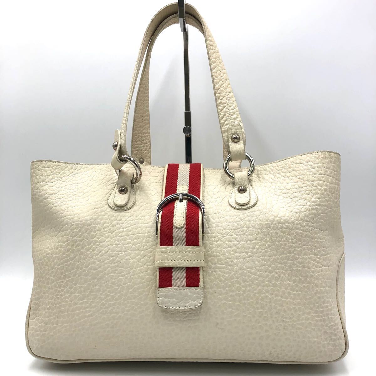 希少色/極美品○BALLY バリー メンズ ビジネス ハンド トートバッグ 
