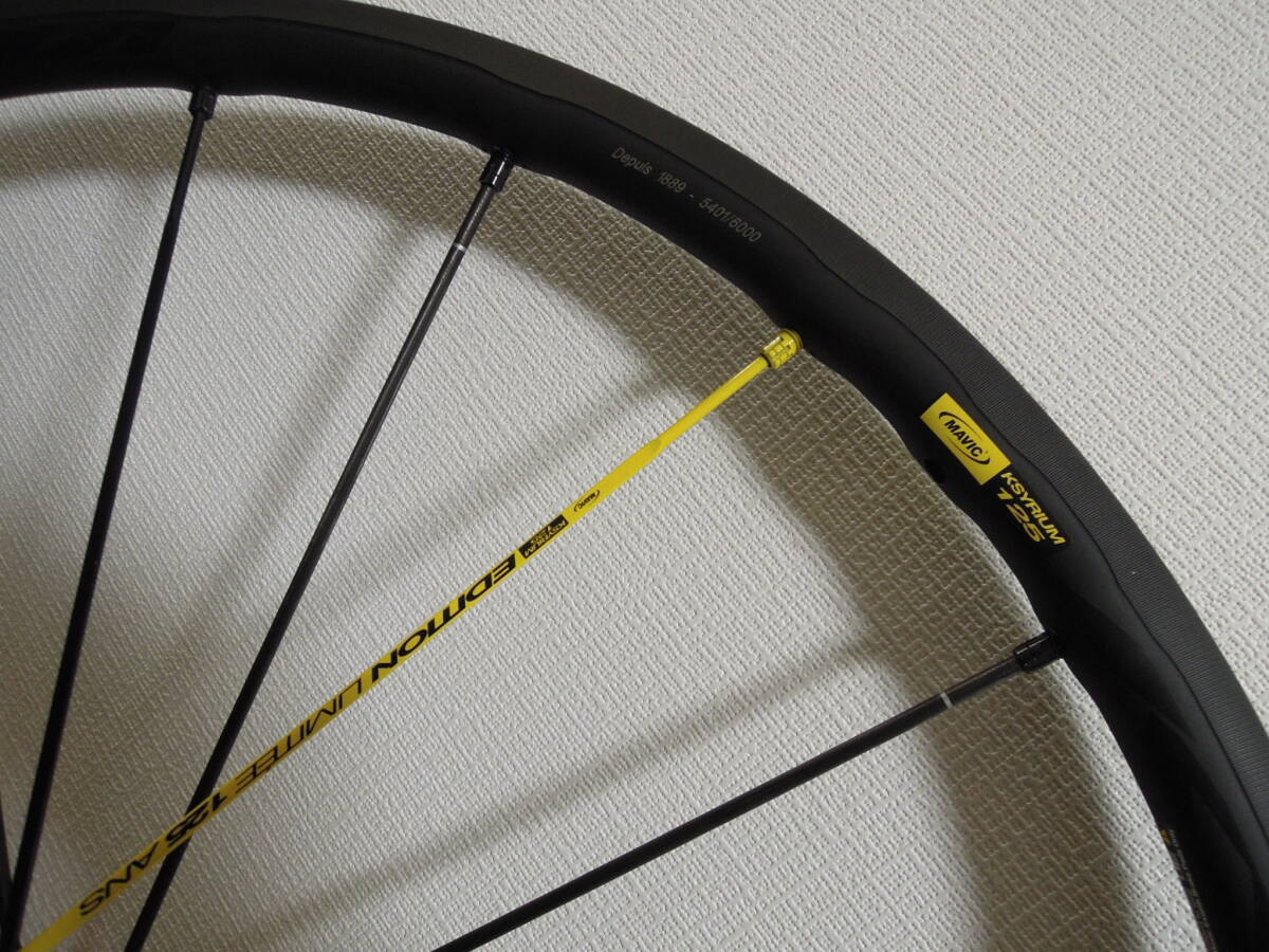 美USED『MAVIC マヴィック / Ksyrium125 キシリウム125 ホイール』125