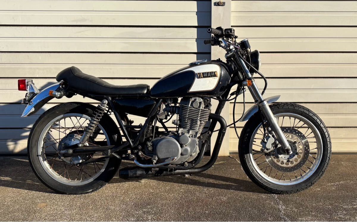 動画あり！ sr400 実働 整備ベース 書類あ エンジン実動 1JR 改 2h6
