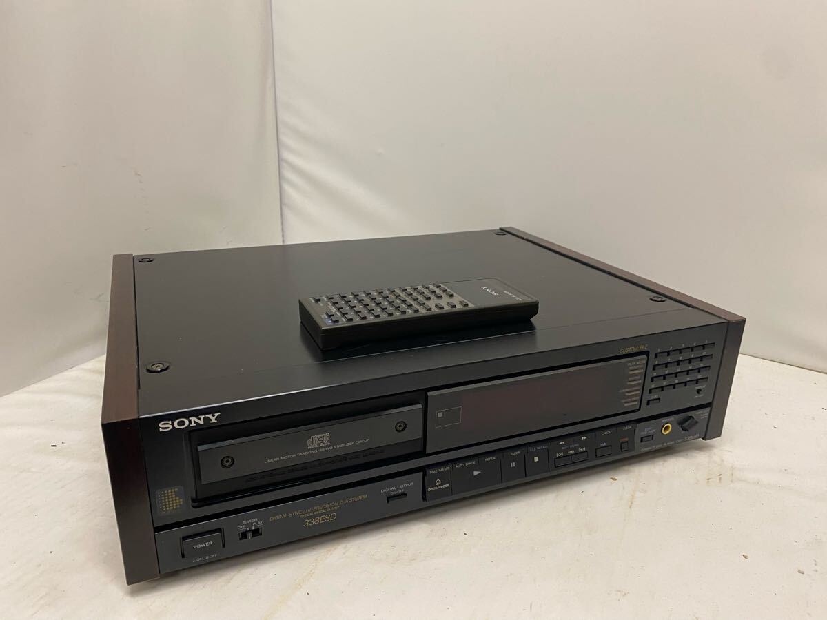 SONY CDP-338ESD CDプレーヤー オーディオ機器 ソニー CDデッキ