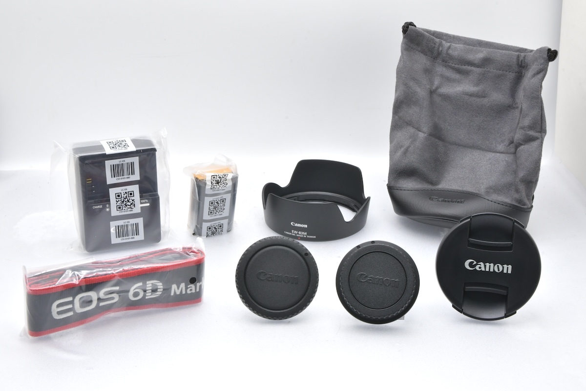 未使用 Canon EOS6D Mark II + ZOOM LENS EF 24-70mm F4 L IS USM キット キヤノン デジタル一眼レフカメラ ■31601_10