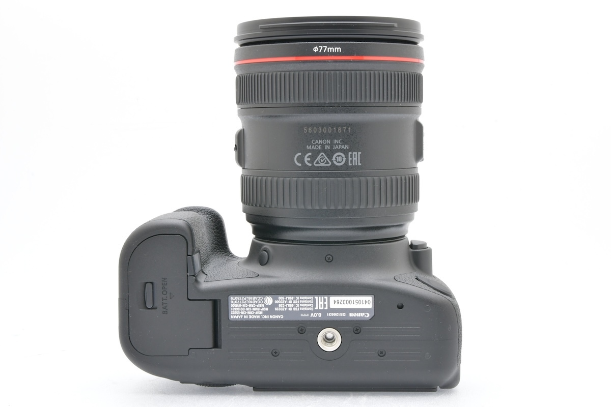 未使用 Canon EOS6D Mark II + ZOOM LENS EF 24-70mm F4 L IS USM キット キヤノン デジタル一眼レフカメラ ■31601_5