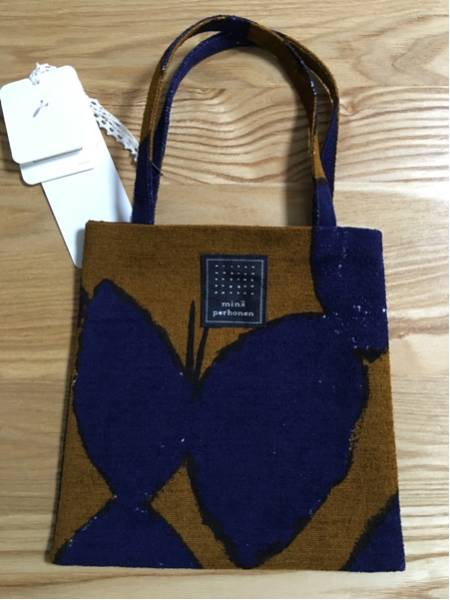 ラスト☆ミナペルホネン slow dance ミニバッグ 新品 伊勢丹限定 美品 