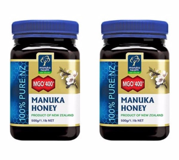 マヌカハニー MGO400＋ 500g×2 マヌカヘルス 正規代理店商品