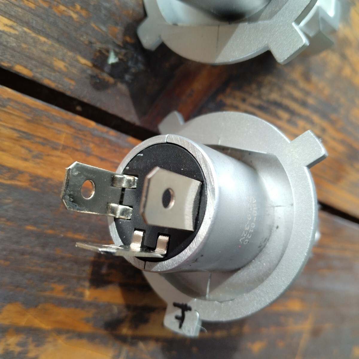 LEDヘッドライト H4 Lmmc製中古 Hi Lo Juwel Metal_6