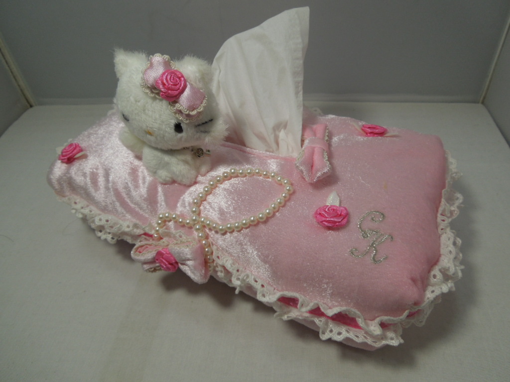 激レア チャーミーキティ ティッシュボックスカバー_1