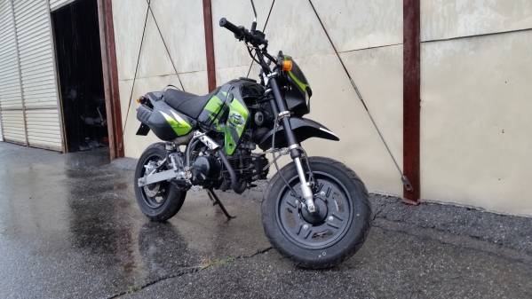 カワサキ KSR110 書付き 実働 CRMTSWRDTDRKDX