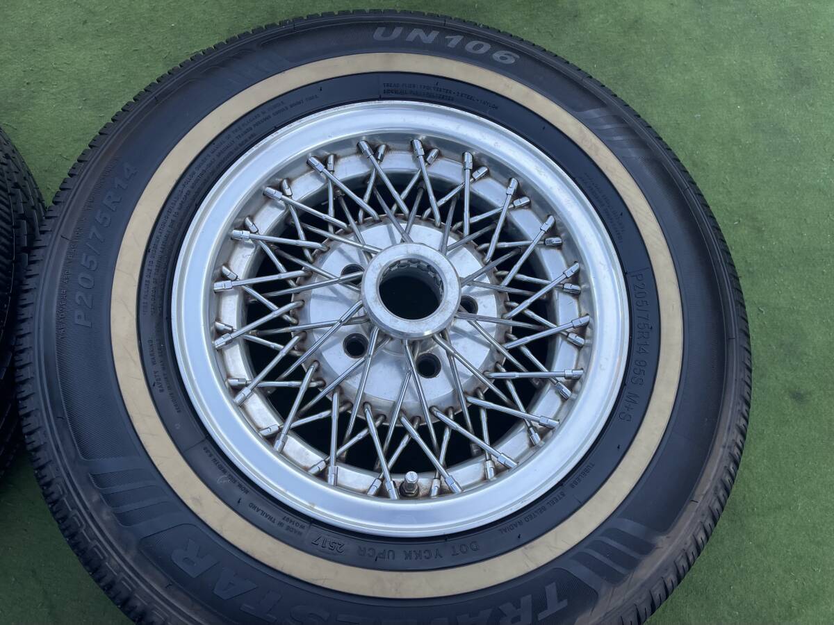 ◇希少！ RAYS ENGINEERING VOLK ボルク ワイヤーホイール ◇14x6J/PCD