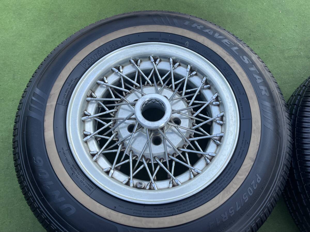 ◇希少！ RAYS ENGINEERING VOLK ボルク ワイヤーホイール ◇14x6J/PCD