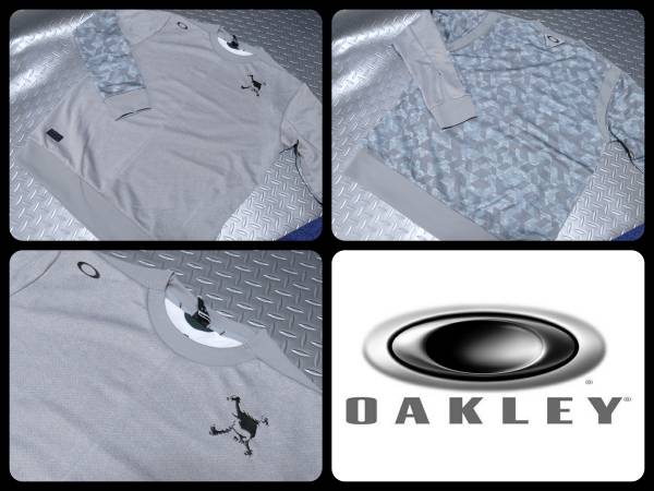 O44★秋冬★オークリー★Skull Technical Crew Fleece★XL/GR
