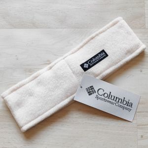 昔の Columbia コロンビア フリース ヘッドバンド ヘアバンド デッドストック 台湾製 レ