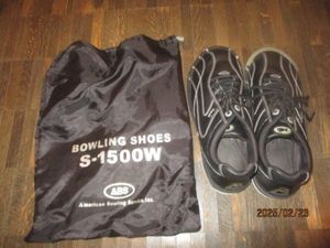 ■ABS S-1500W 26cm 中古 ボウリング シューズ ■