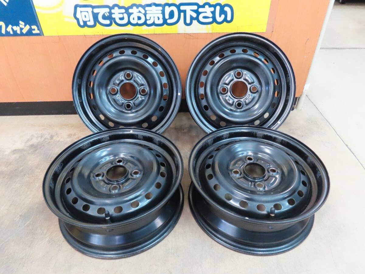 ☆トヨタ パッソ 30系 純正 13インチ スチールホイール 4.5J +35 4穴