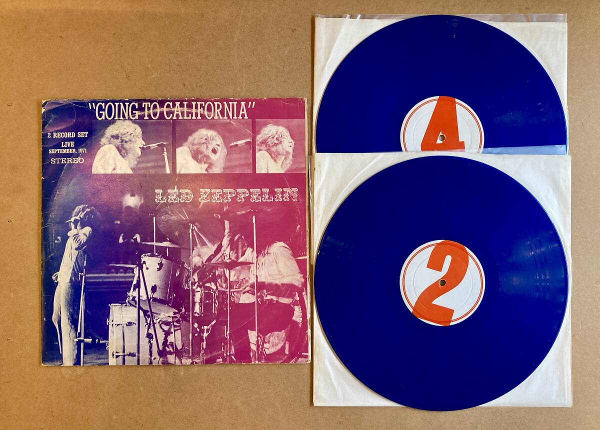 Pre Led Zeppelin Pre TMOQ Orig/BLUE VINYL LED ZEPPELIN レッド ツェッペリン / GOING TO CALIFORNIA ...