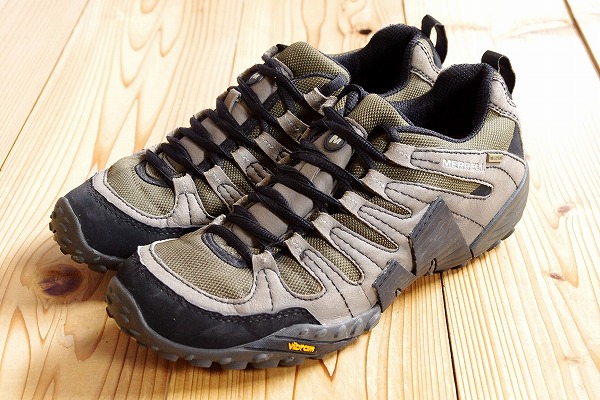 MERRELLメレル◆PrivotLaceハイキングモデル◆オリーブUS11/29cm