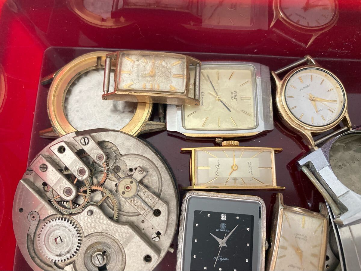 SEIKO CITIZEN セイコー シチズン シーマ 懐中時計 機械式 手巻き ジャンク 部品 まとめて メンズ レディース パーツ_4