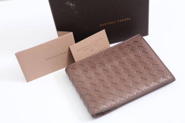 ボッテガヴェネタ イントレレザー 二つ折り 財布/A01