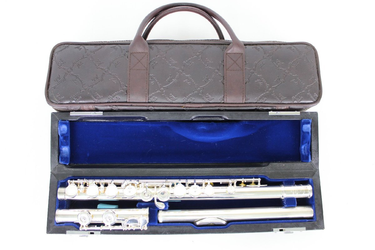 【ト福】The Muramatsu Flute ムラマツ フルート EX TOKOROZAWA JAPAN ハードケース キャリーバッグ付属 管楽器 吹奏楽 LCZ01LLS57_1