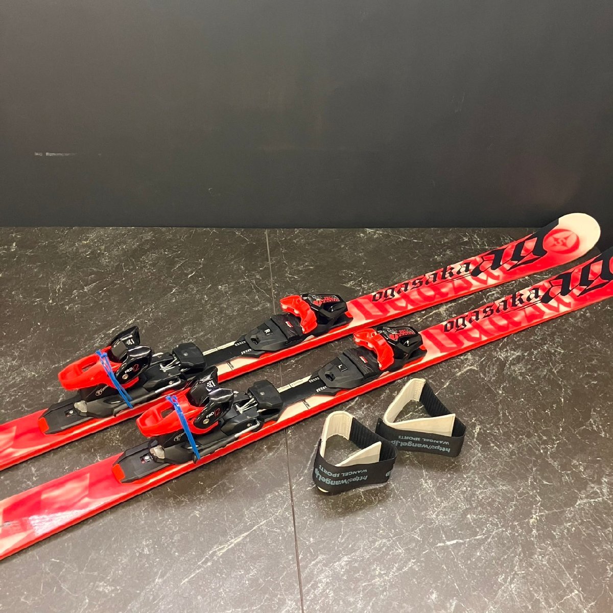 伊勢崎店【中古品】gi3-133 オガサカ OGASAKA AG-SR スキー板 165cm