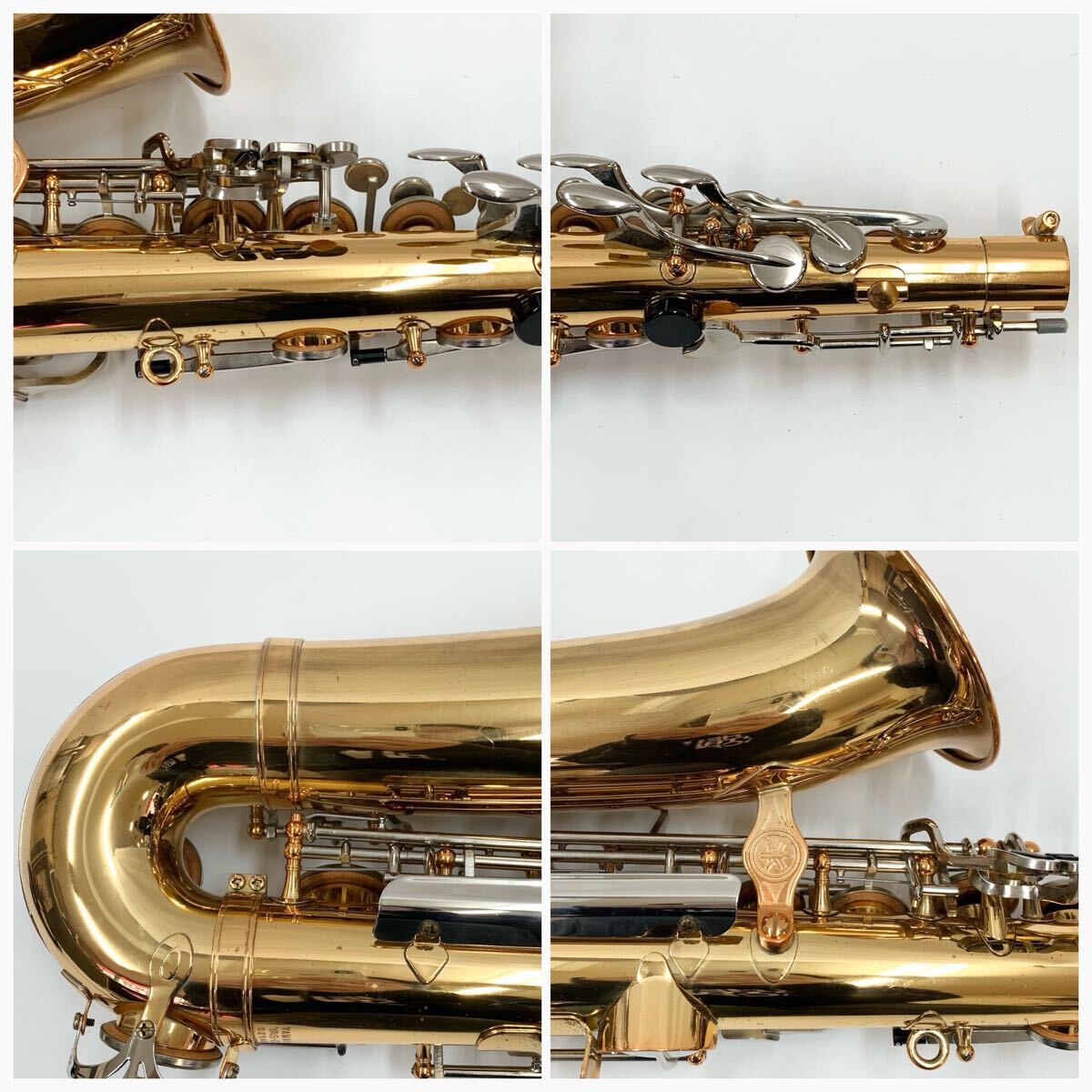 FN14943X YAMAHA ヤマハ サックスフォーン アルトサクソフォーン SAXOPHONE YAS-22 026409 楽器 音楽 吹奏楽 菅楽器 ケース付 現状出品_7