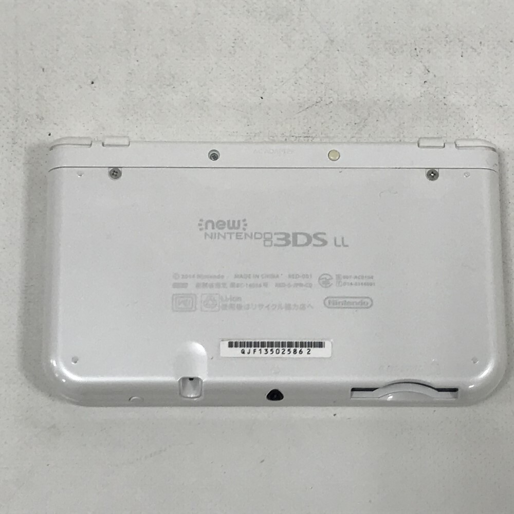 07w25083 ★1円~new 3DSLL パールホワイト　白　ニンテンドー　 ゲーム機 中古品 _3