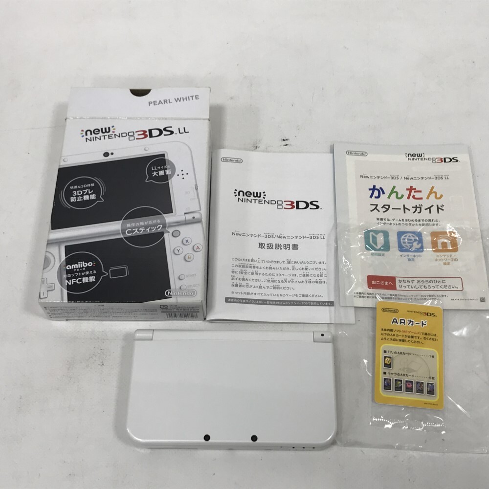 07w25083 ★1円~new 3DSLL パールホワイト　白　ニンテンドー　 ゲーム機 中古品 _4