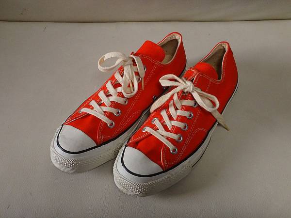 70s コンバース オールスターロー USA製 8 デッドストック赤箱付