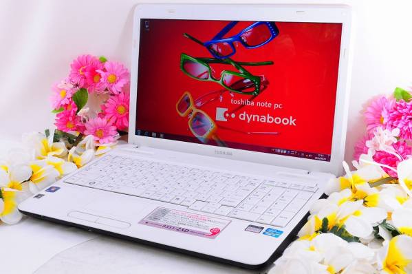 ☆美品☆dynabook B351/23D Win7 i3 320GB 4GB DVDRW 無線 東芝