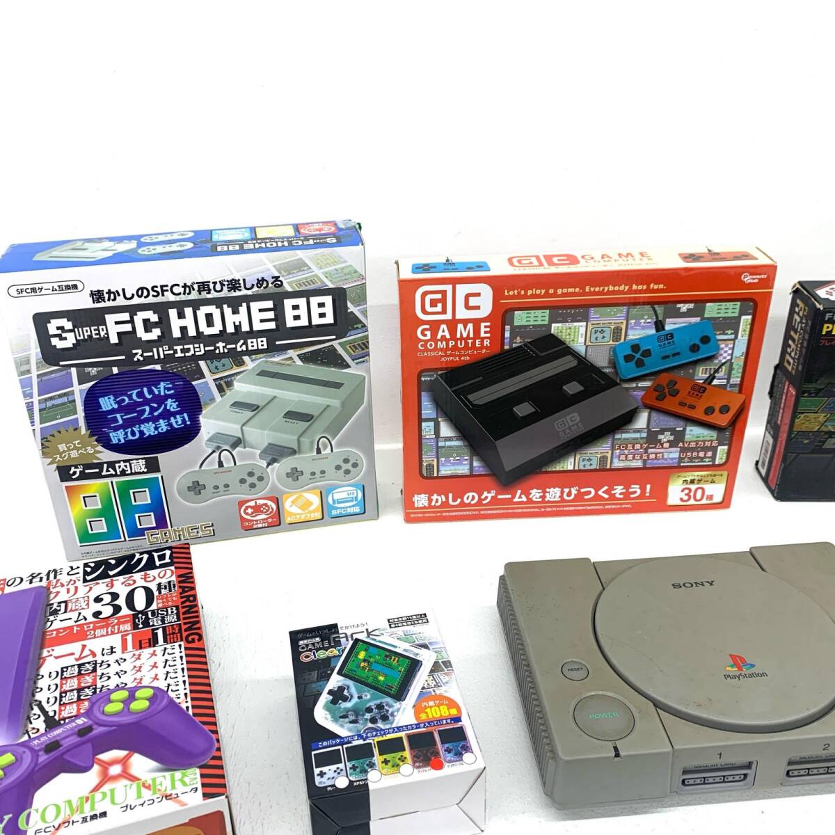 中古・ジャンク品】PS1 PS2 Wii WiiU SUPER FC HOME88 GCGAME GAME Arc