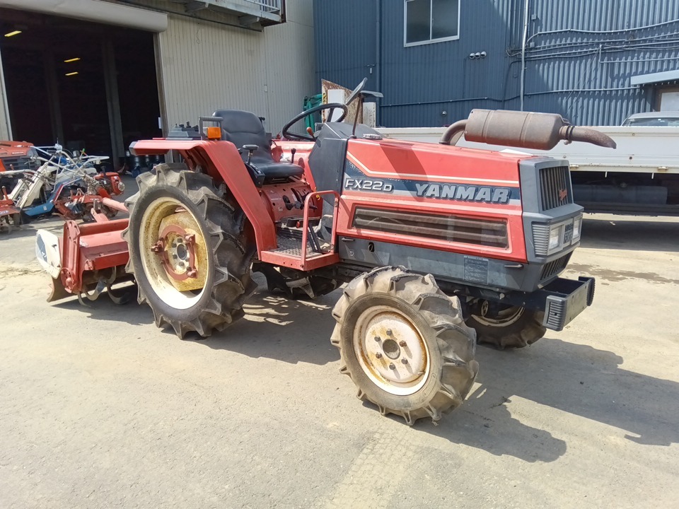 宮城県発 ヤンマー トラクター FX22D 4WD/パワステ/水平 ディーゼル