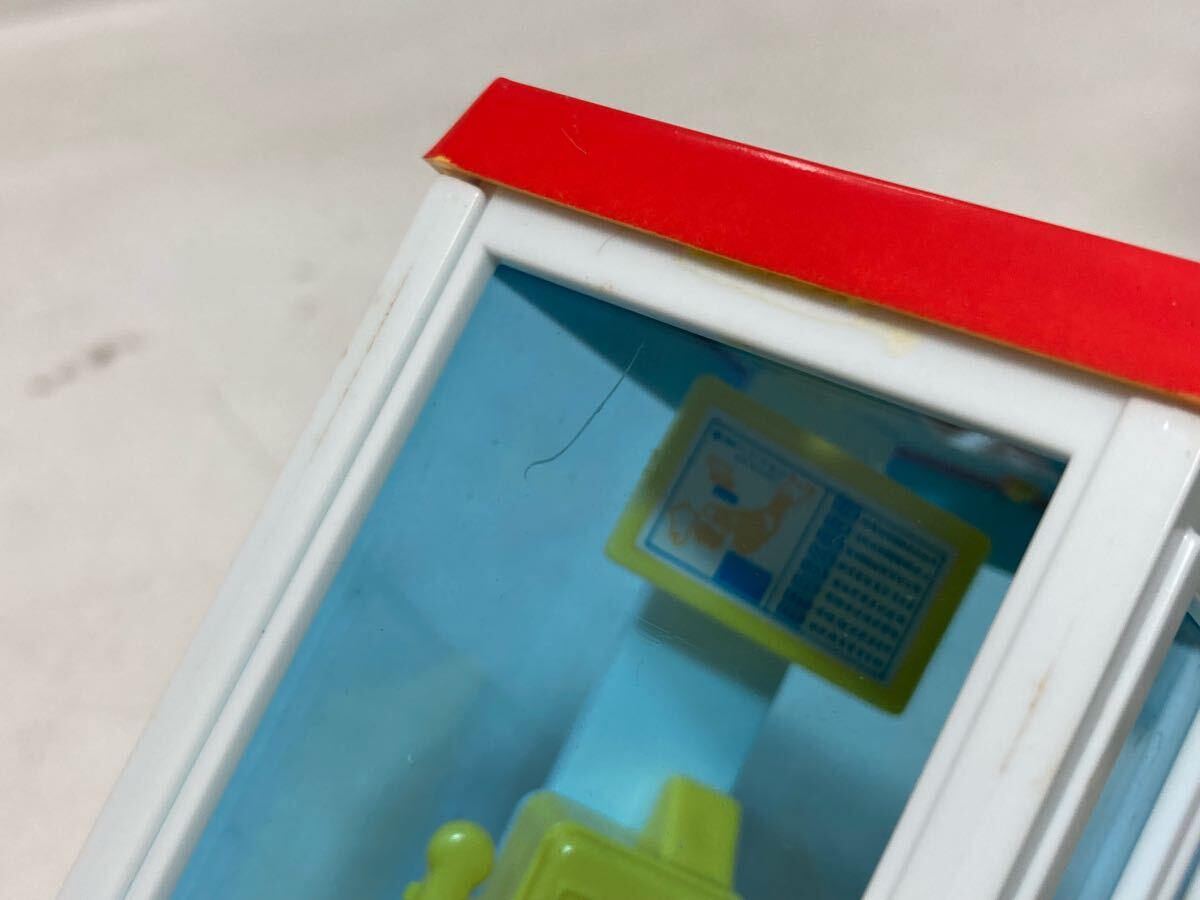 管理1353 -1 当時物 テレホンボックス 貯金箱 公衆 電話ボックス 日本電信電話公社 ミニチュア 模型 フィギュア 昭和 レトロ インテリア_3