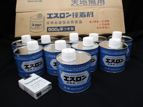 土今323 エスロン 接着剤NO.73 低粘度速乾性500ｇ☆10個点