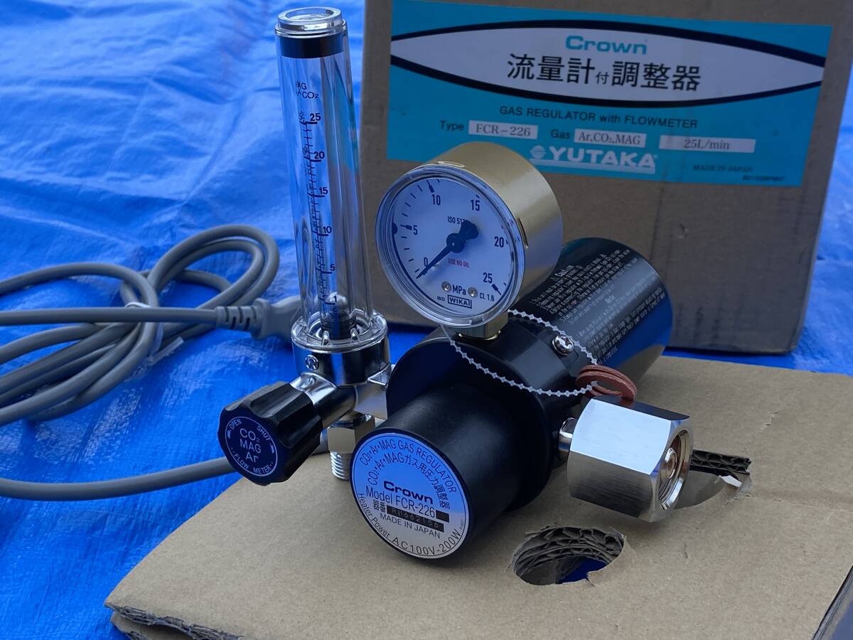 ユタカ　流量計付圧力調整器　FCR-226 未使用_2