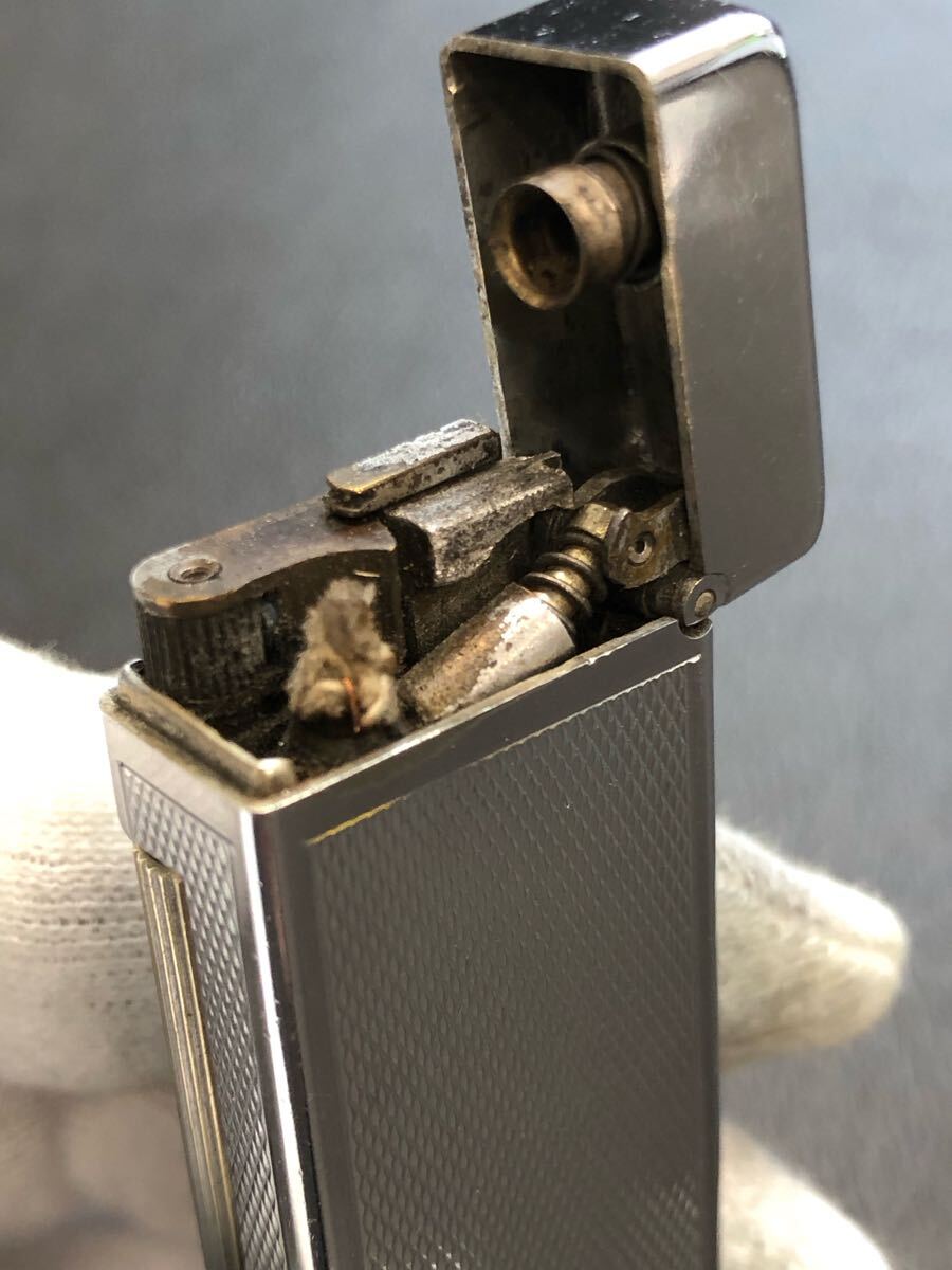 dunhill ダンヒル オイルライター シルバーカラー ヴィンテージ