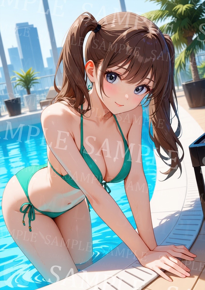 6670☆オリジナル☆A4 ポスター 高画質 イラスト アニメ アート