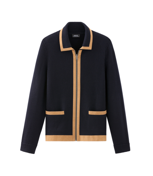 今期 2016-17AW A.P.C. Derrick ニットブルゾン S 49，680