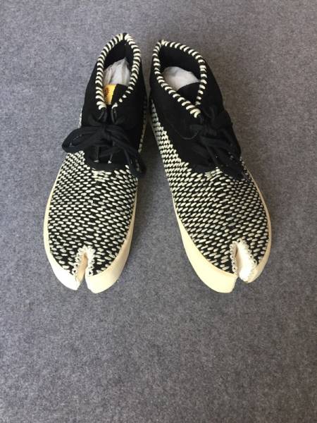 レアvisvim Tabi Sashiko-Folk サイズUS8・黒