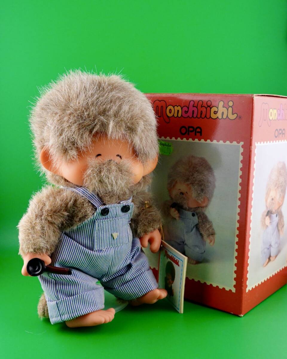 超激レア・ビンテージ未使用品☆セキグチ製モンチッチの”おじいちゃん