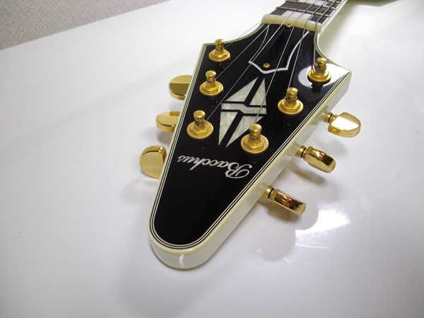 Bacchus FlyingV Custom／BFV-CUSTOM WH／限定 限定 バッカス フライングV BFVカスタム Bacchus BFV-CUSTOM 白
